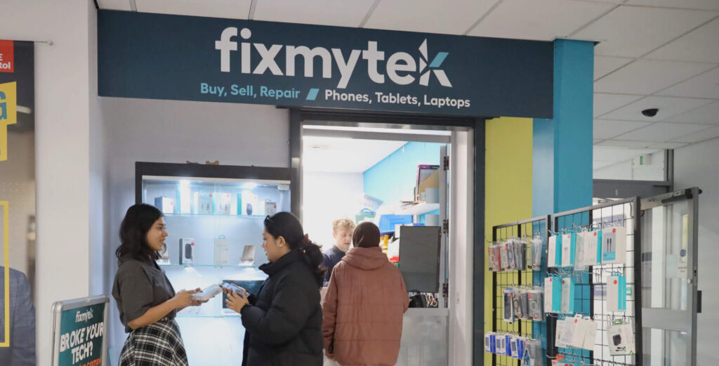 Photo of the FixMyTek shop at UWE Bristol